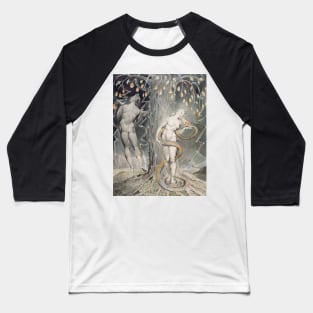 William Blake - The Temptation and Fall of Eve, 1808 Baseball T-Shirt